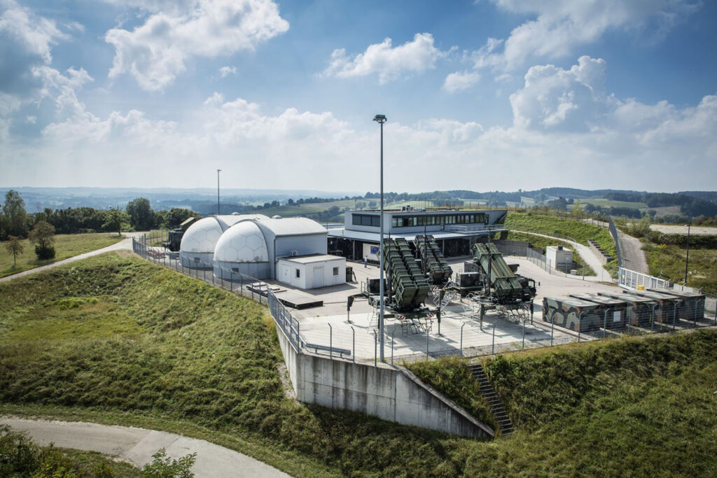 MBDA Firmenstandort Freinhausen für Simulations- und Teststellung des Waffensystems PATRIOT. Foto: MBDA Deutschland