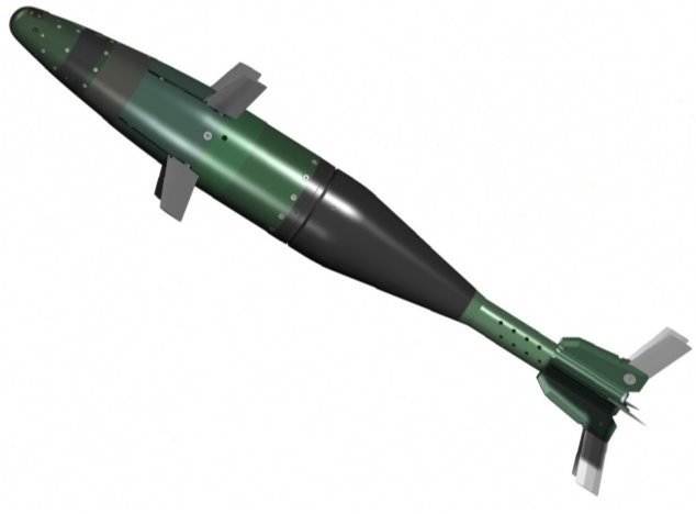 Mörsermunition Iron Sting.