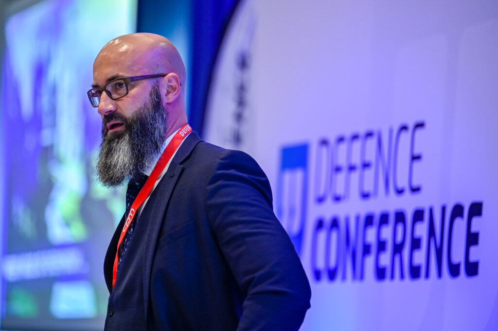 Christoph Müller, Executive Board Representative Defence & Security Research, Deutsches Zentrum für Luft-und Raumfahrt e.V., sprach am zweiten Tag zum Thema „Once Upon the Time – Happy End Hypersonic Research?!“