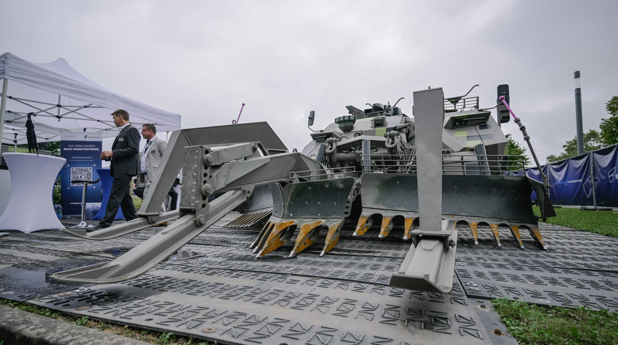 Ein beliebtes Ausstellungsobjekt der Keiler NG von Rheinmetall.