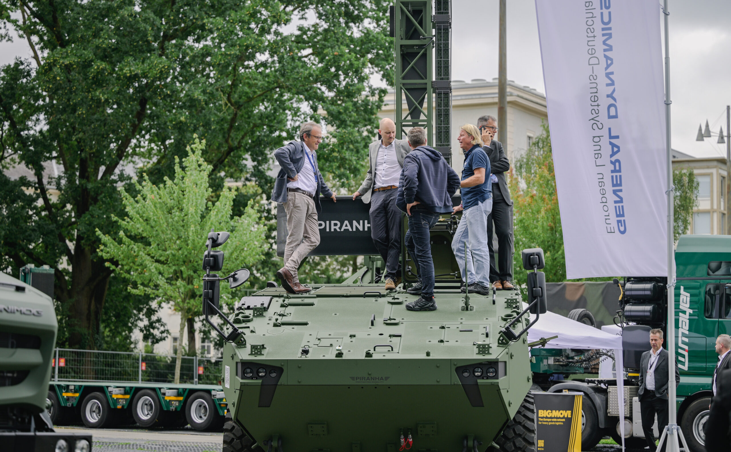 Bei der Rü.Net von cpm in Koblenz konnten die Ausstellungsstücke von wirklich allen Seiten begutachtet werden.