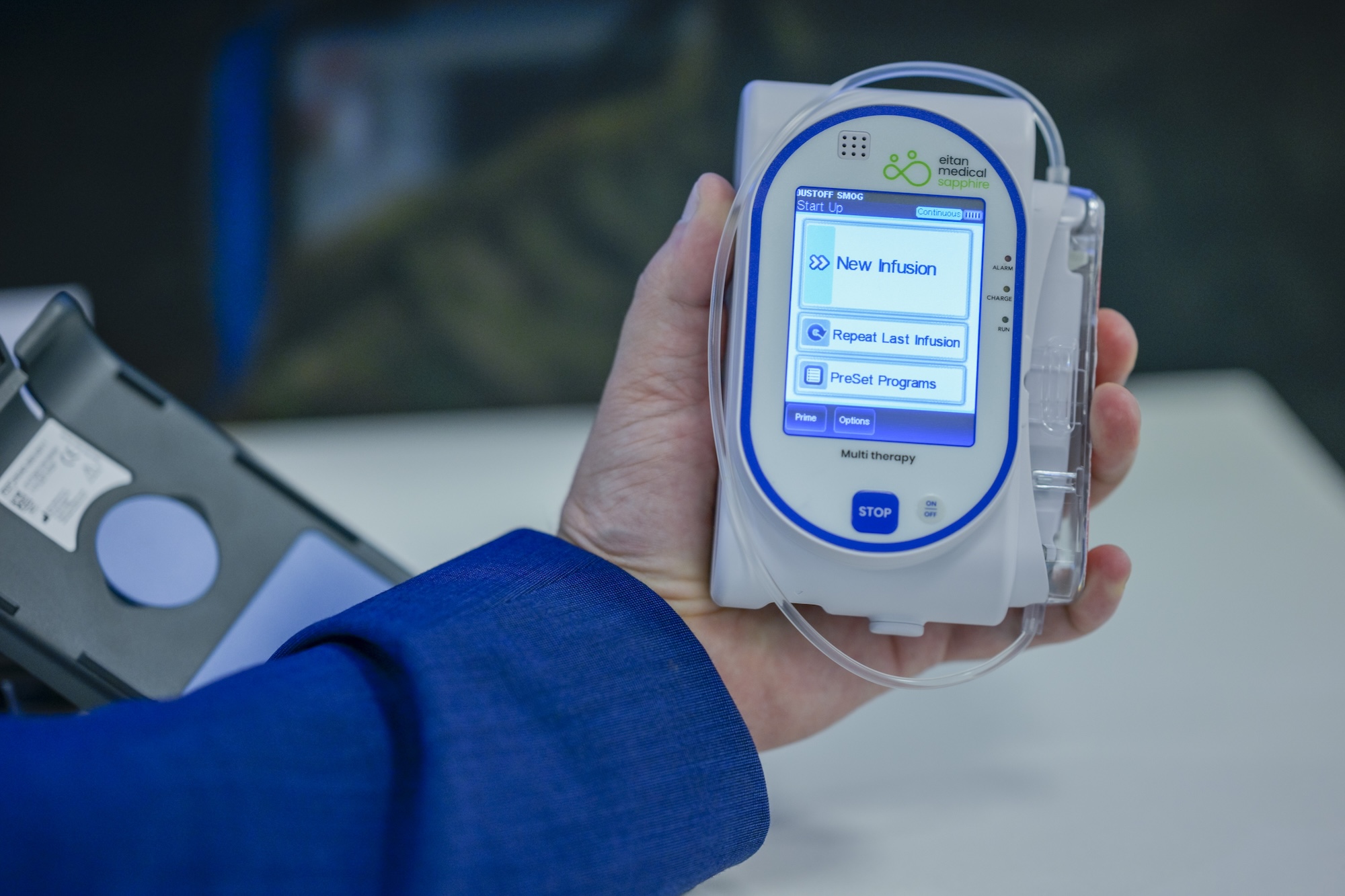 ZOLL Sapphire – exakte Verabreichung von Medikamenten.