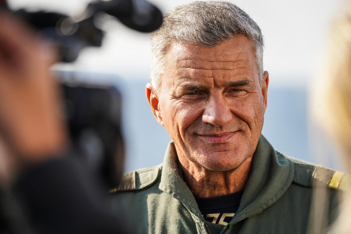 Vizeadmiral Lenski, bisheriger Befehlshaber der Flotte.