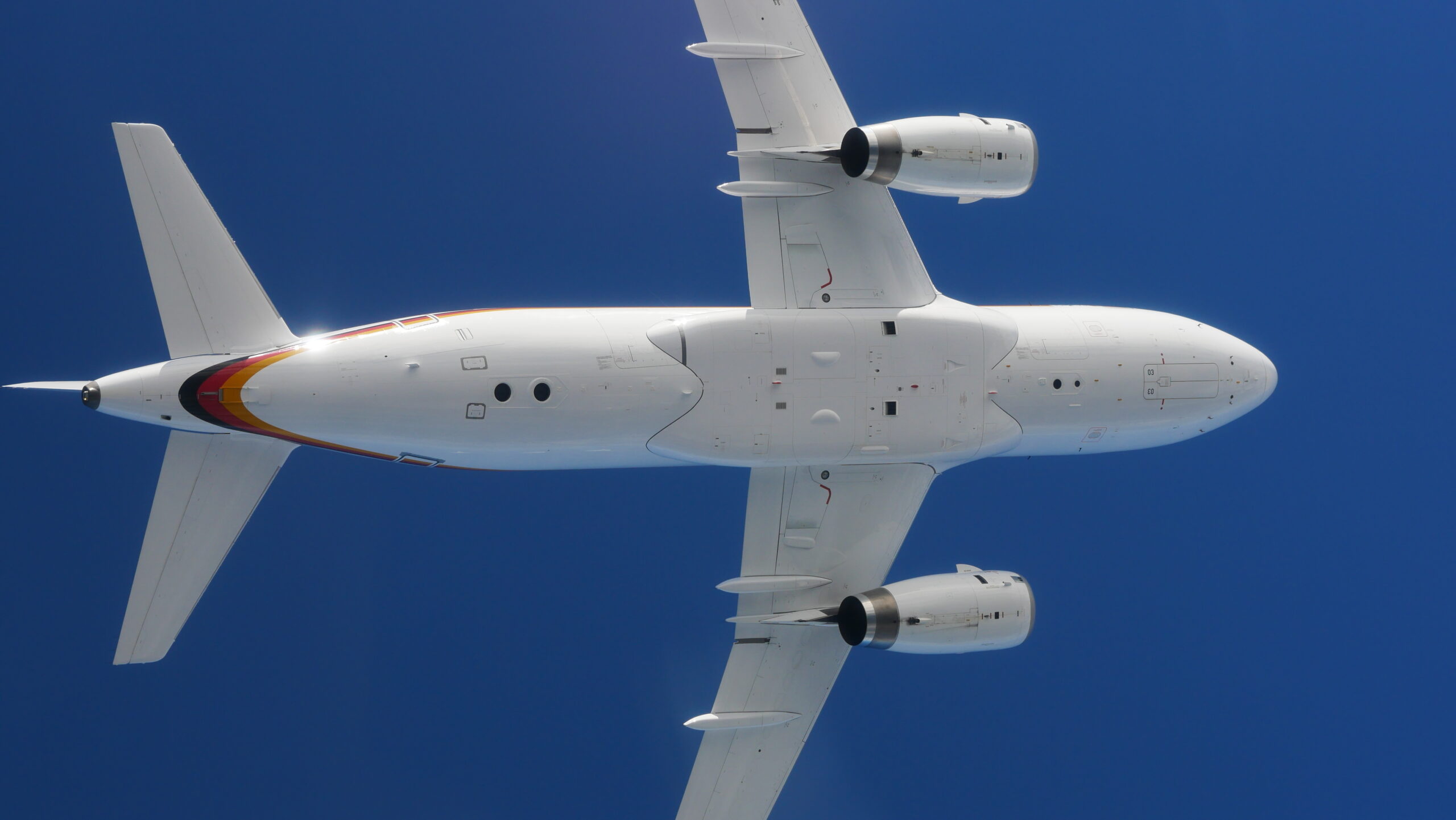 A319 OH mit Sensorfenstern