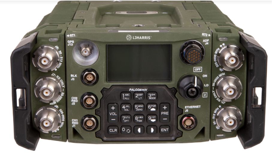 AN:PRC-167 Falcon IV-Serie ist ein verschlüsseltes Fahrzeugfunkgerät.