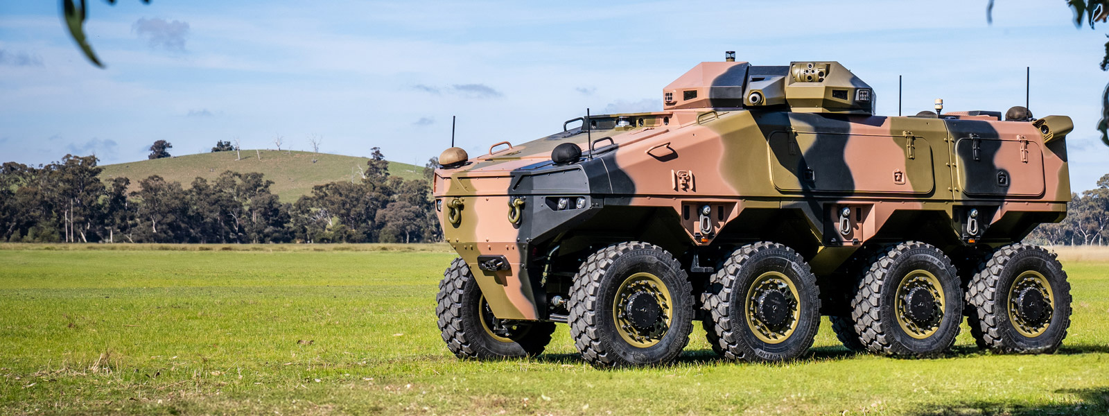 Der ATLAS CCV von BAE Systems mit dem 25mm-Geschütz VANTAGE Automated Turret System (ATS) von VALHALLA.