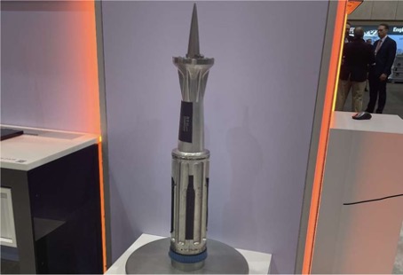 Verdoppelt Reichweite: BAE Systems XM1155-SC f Artillerie-Präzisionsgeschoss. (Foto- BAE Systems)