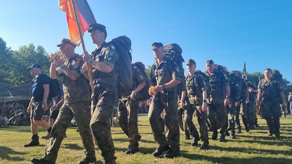 Bild 1 Körtgen Impressionen des 105. Nimwegen-Marsches vom 18. bis 21. Juli 2023.