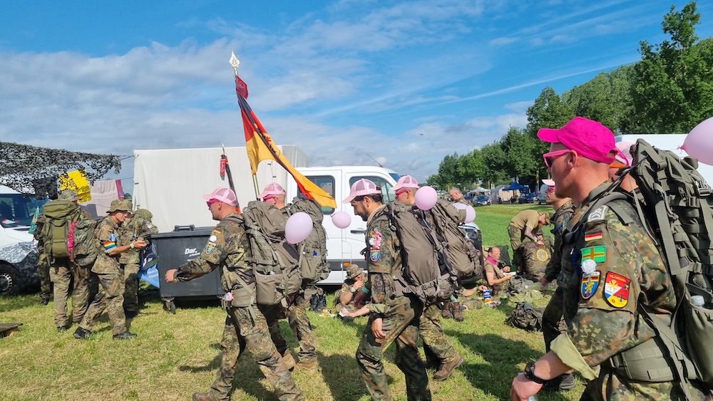 Bild 9 Körtgen Impressionen des 105. Nimwegen-Marsches vom 18. bis 21. Juli 2023.