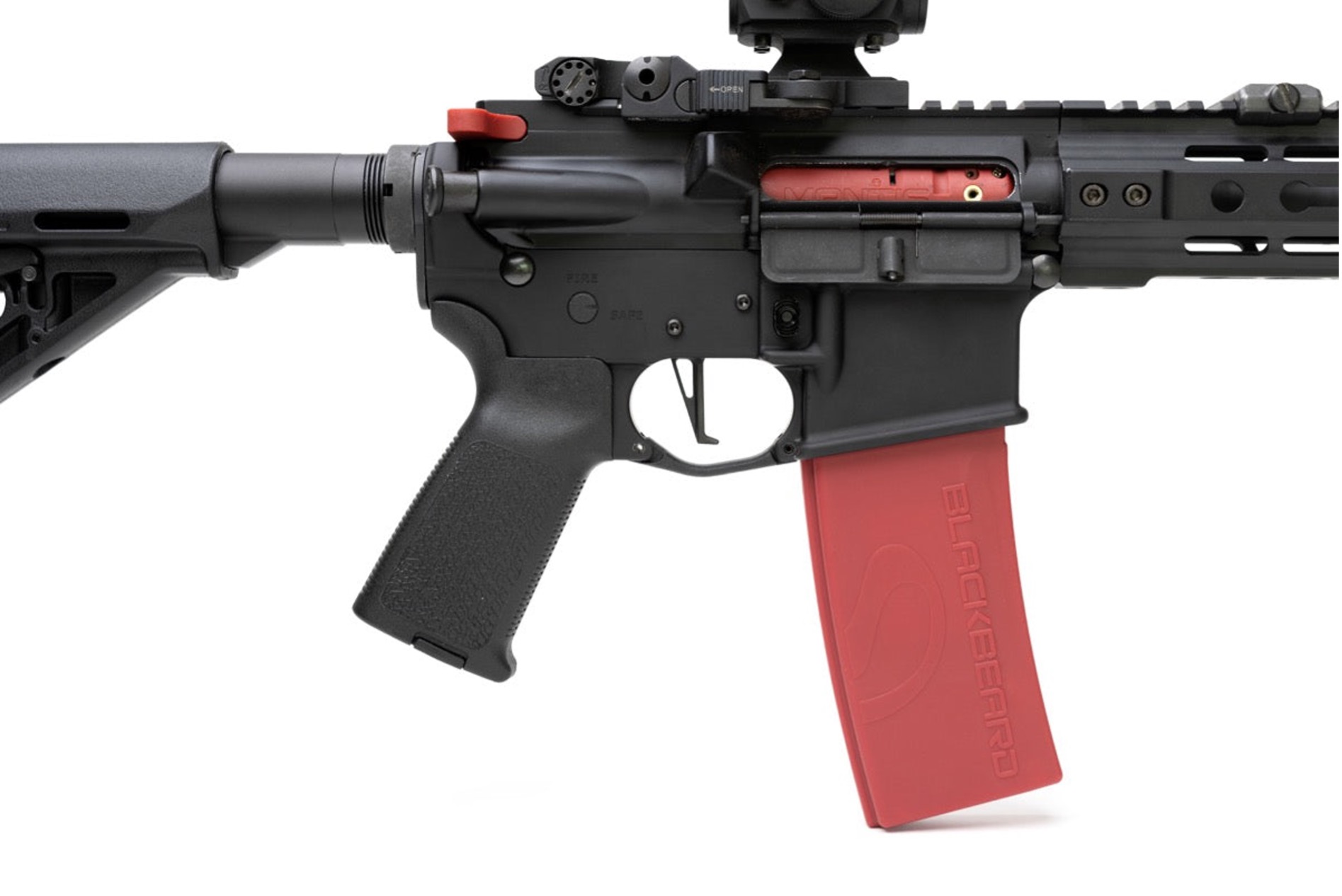 BlackbeardX Auto Reset Trigger auf AR, bereit für Feuerpraxis