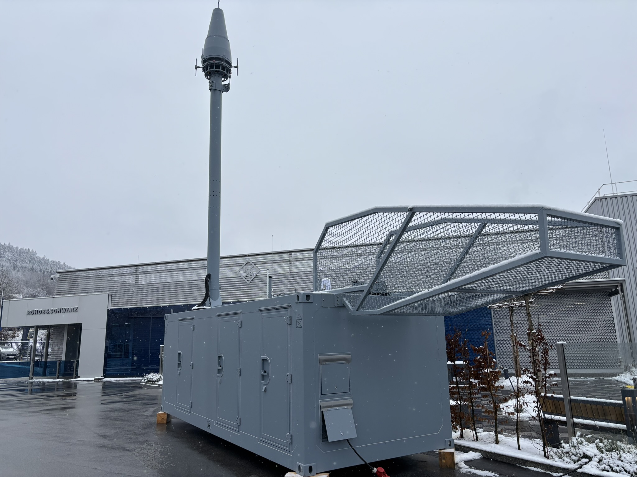 Das „Border and Coastal Surveillance System“ von Rohde & Schwarz.