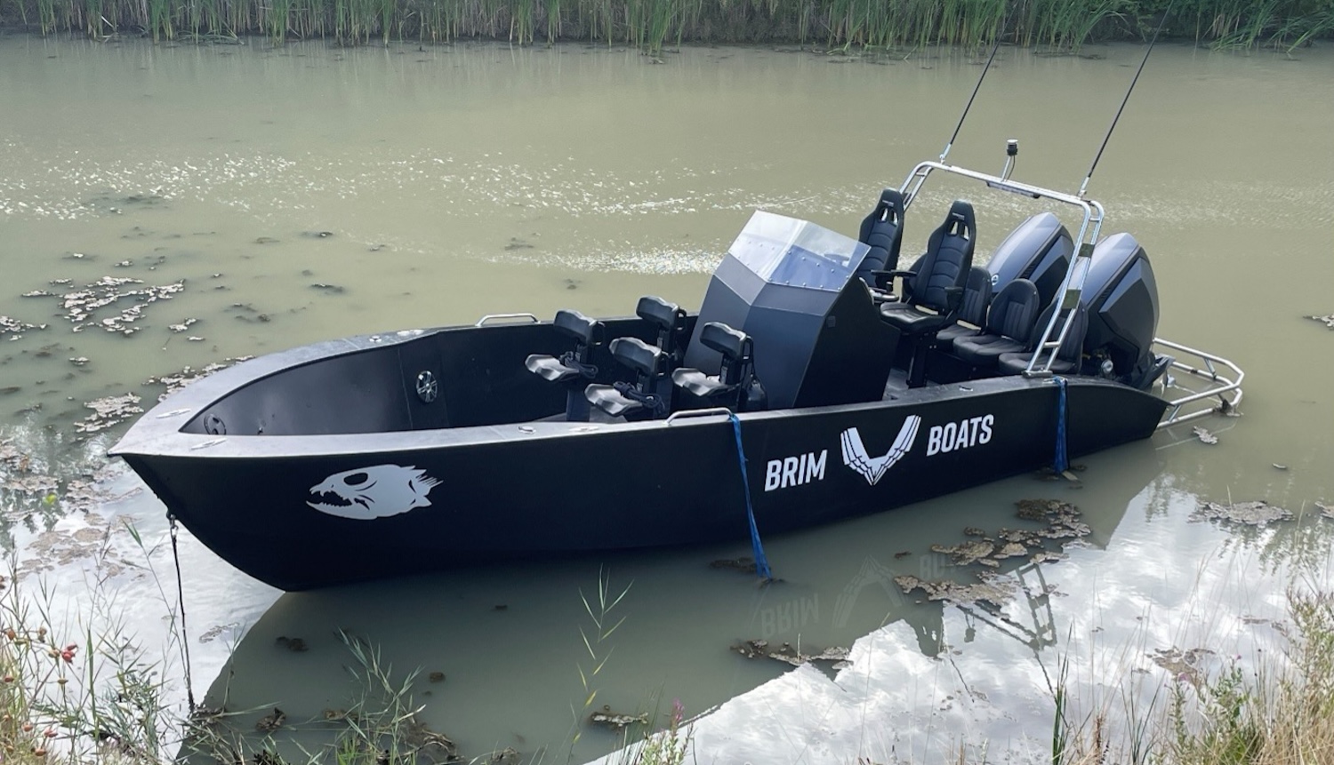 Brim Boats zeigte sein schnelle Arbeitsboot