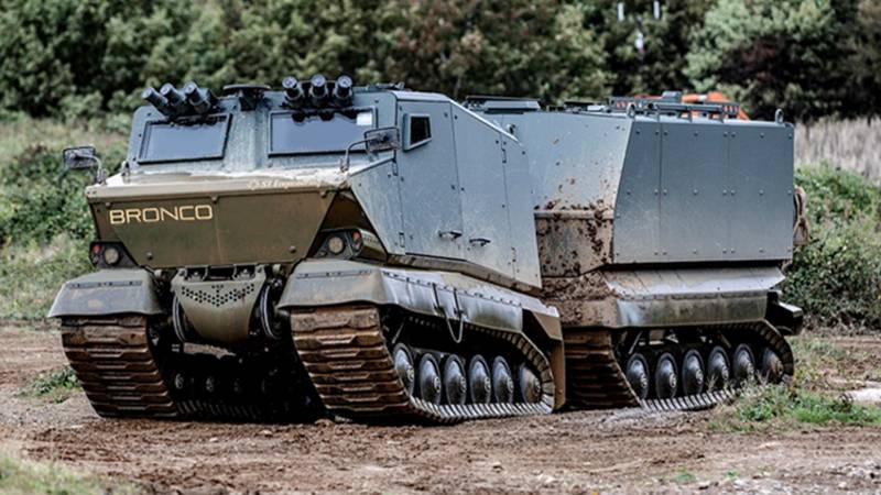 Das Bronco Panzerfahrzeug von ST Kinetics ist ein Außenseiter im Rennen um die Nachfolge des Fenneks.
