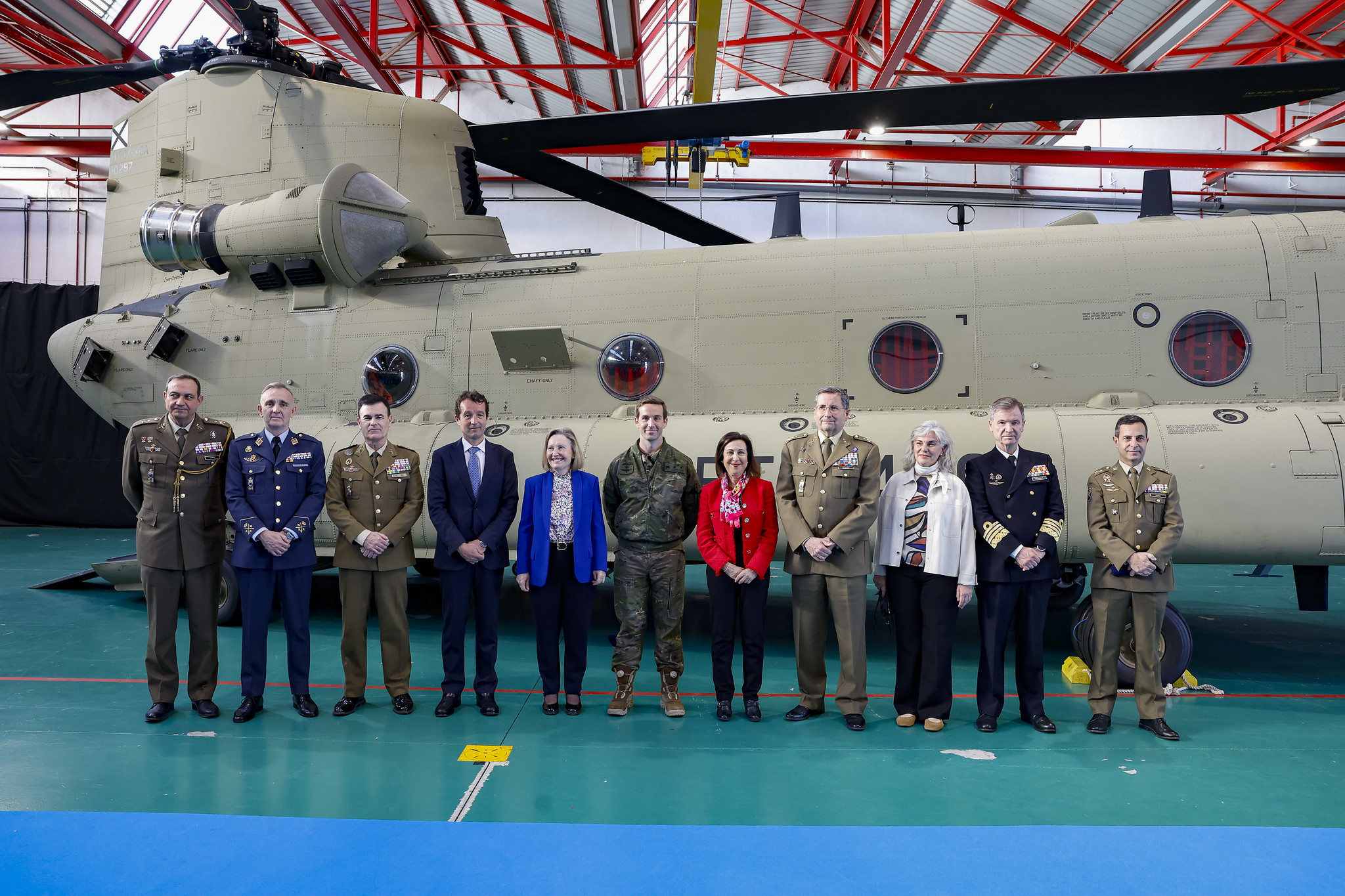 Chinook CH-47F-Lieferung