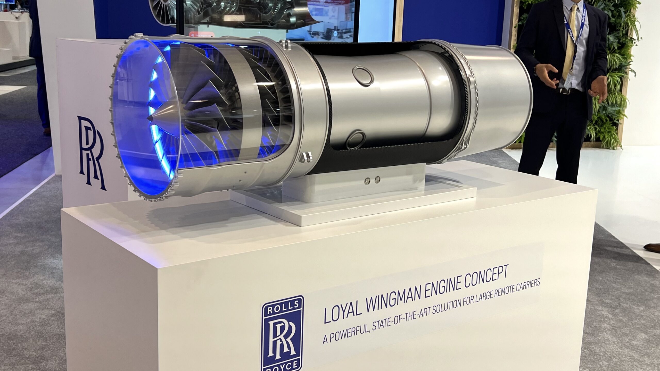 Das "Loyal Wingman"-Triebwerkkonzept von Rolls-Royce für die neue Airbus-Drohne