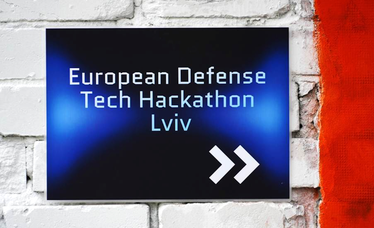 Der European Defense Tech Hackathon in Lviv wird maßgeblich von WiDT organisiert und mitgestaltet, Foto- Connor Rehn