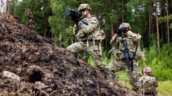 DroneShield DroneGun Mk4 im Einsatz bei einer Übung der U.S. Army. (Foto- US DoD)