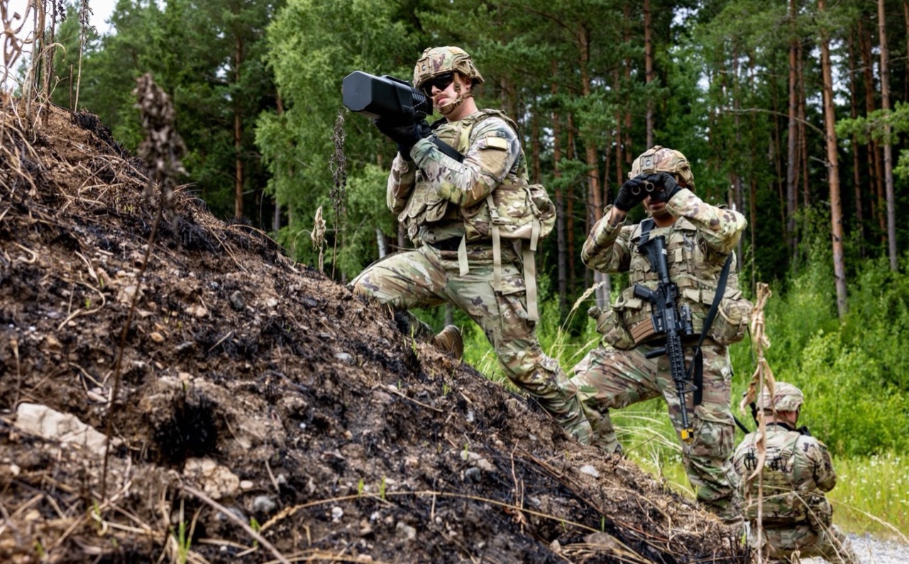 DroneShield DroneGun Mk4 im Einsatz bei einer Übung der U.S. Army. (Foto- US DoD)