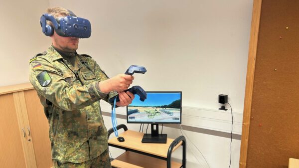ILA 2024: Durch Einsatz von Virtueller Realität (VR) wird die Ausbildung zunehmend immersiver. Bundeswehr:Maximilian R.