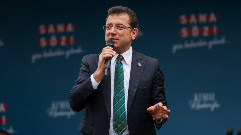 Seit März in der Türkei inhaftiert: Istanbuls Oberbürgermeister und stärkster Herausforderer von Präsident Recep Tayyip erdogan: Ekrem İmamoğlu