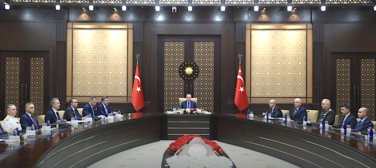 Der Exekutivausschuss der türksichen Verteidigungsindustrie wird geleitet von Staatspräsident Recep Tayyip Erdogan.