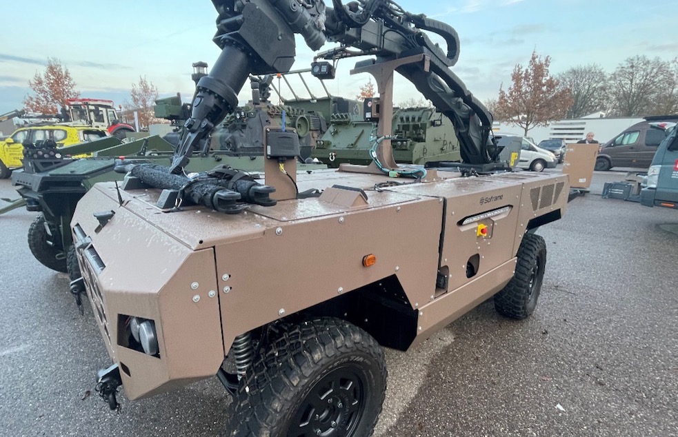 FARDIER MKII mit Manipulatorarm von GCS. Ein Projekt für das französische Heer. (Foto- AF)