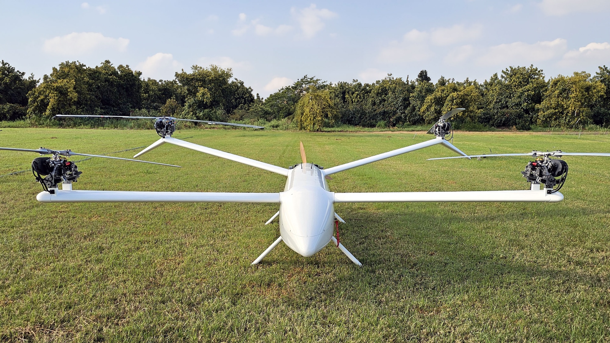 Das VTOL von Efix Aviation von Vorn.