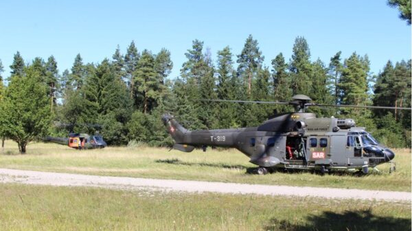 Schweizerisch-Deutsche Übungskooperation: Gemeinsame Search & Rescue-Übung mit Hubschraubern der Bundeswehr, der Schweiz und auch Österreich beteiligt sich. Hier im Jahre 2016. (Foto- AF)