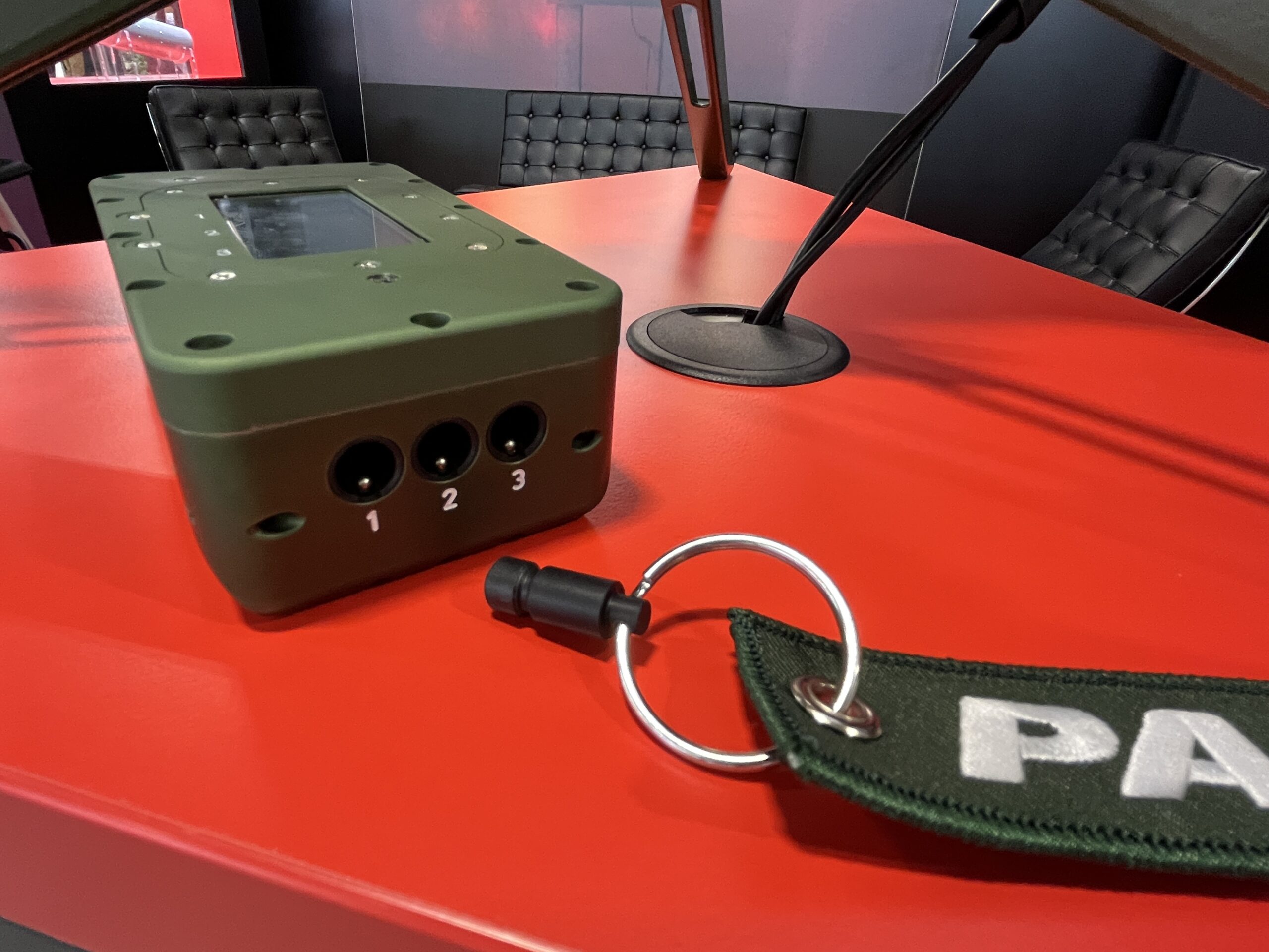Mit einem individuellen Schlüssel ist die PARM NextGen gegen Jamming geschützter, auch bei Reihenschaltungen.