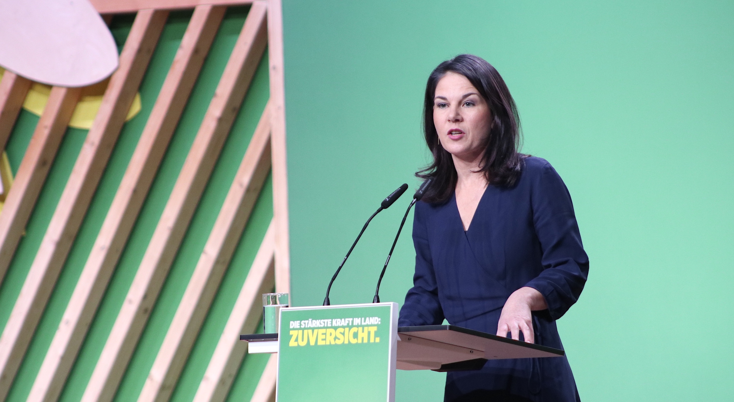 Außenministerin Annalena Baerbock zweifelte am Sicherheitsverständnis der SPD.