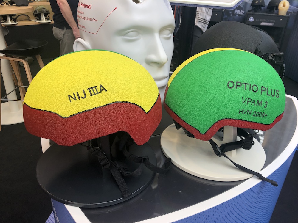 Anschaulich dargestellt: Der Schutzbereich des OPTIO PLUS ist größer.