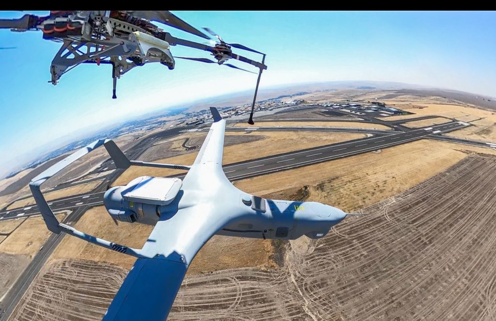 Integrator mit P-LEO startet von Flying Recovery and Launch System (FLARES) VTOL kit