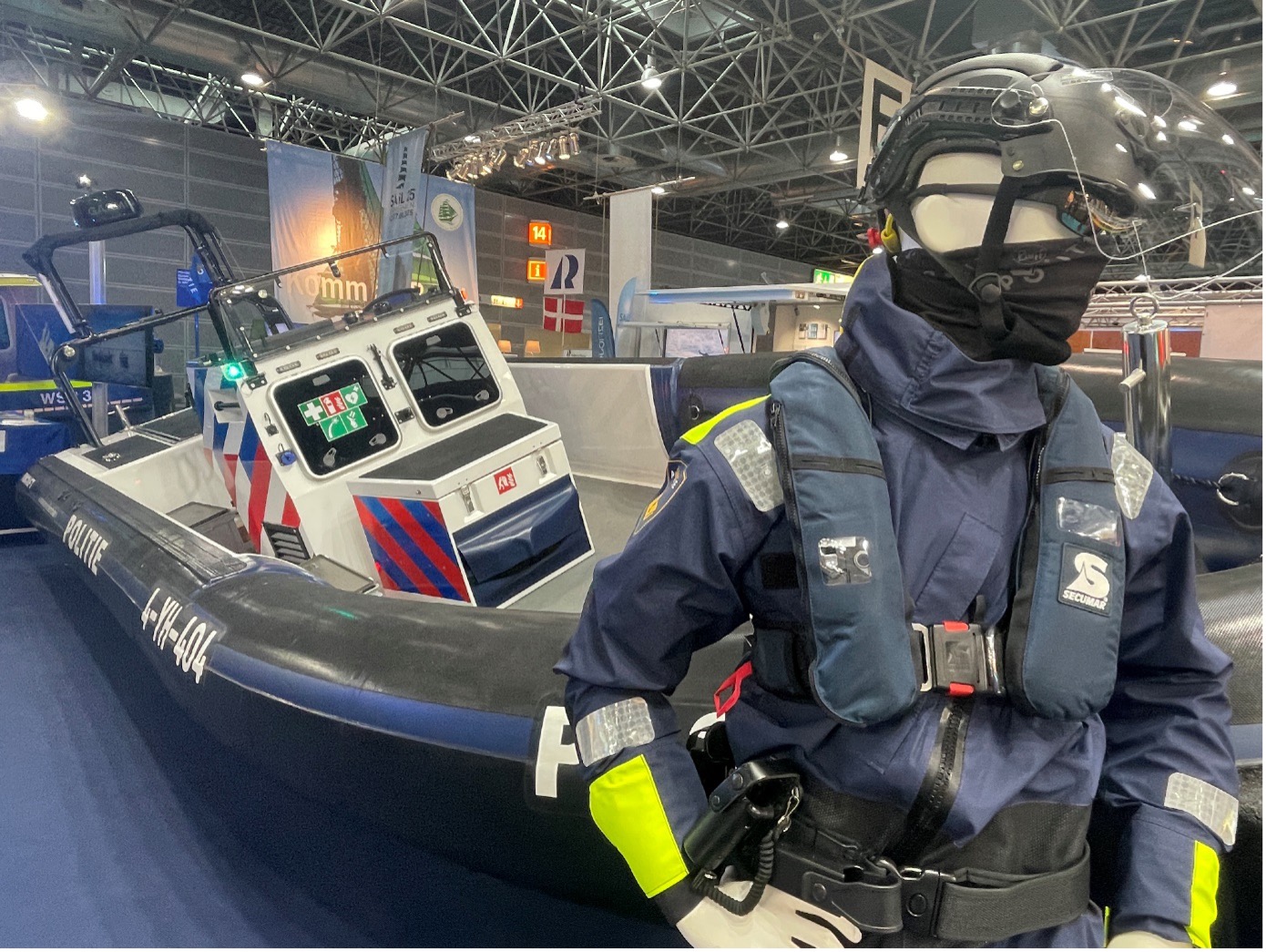 KM Ocean Pro 6.5 Boot der niederländischen Polizei. (Foto- AF)