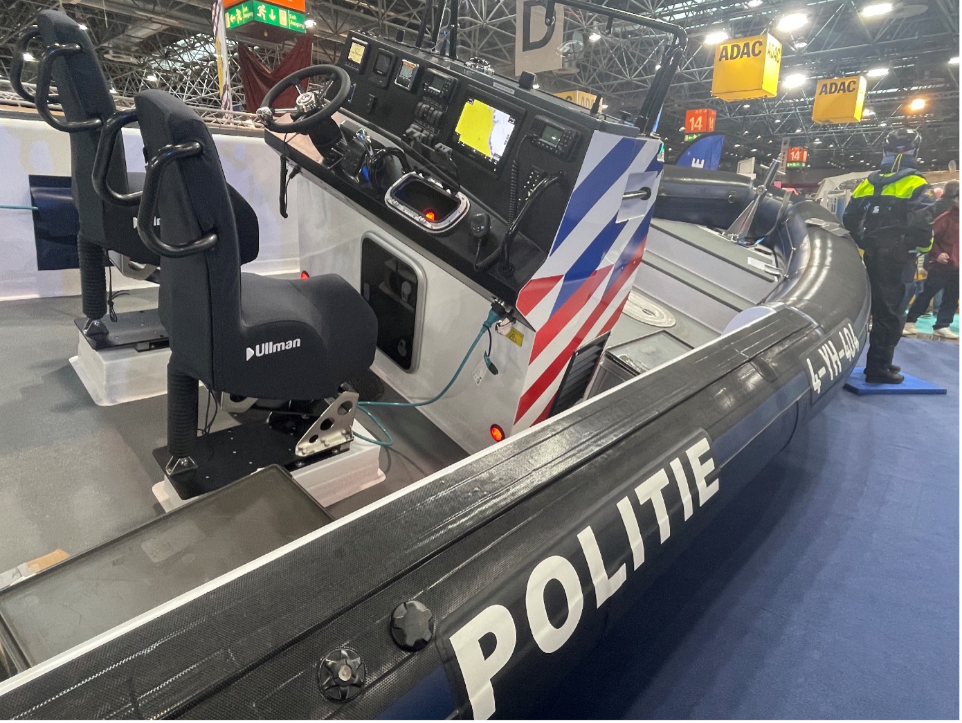 KM Ocean Pro 6.5 Boot der niederländischen Polizei. (Foto- AF)2