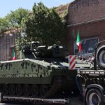 Italien zeigt seinen neuen Schützenpanzer Lynx KF41 von Rheinmetall bei der Parade zum Nationaltag.