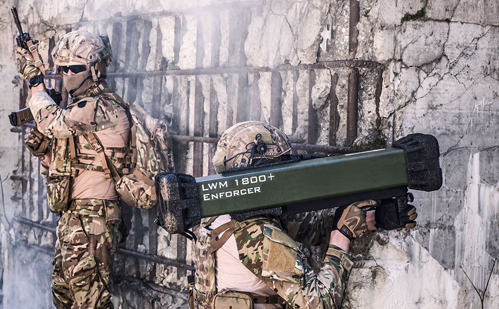 ENFORCER in der Version „Leichtes Wirkmittel 1800+”.