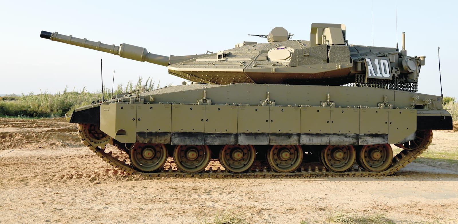 Israels Kampfpanzer Merkava.