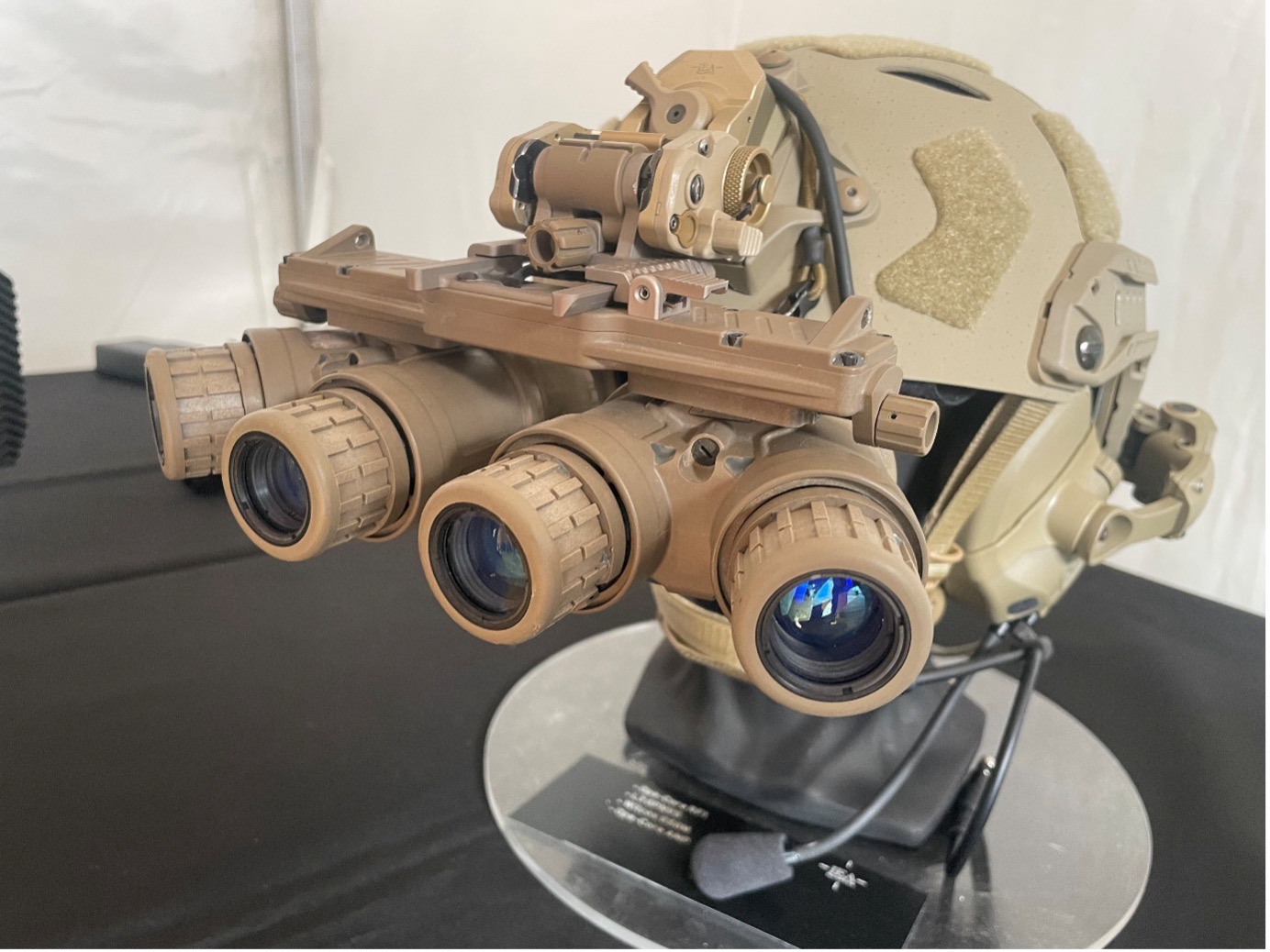 Nachtsicht: Die L3Harris Ground Panoramic Night Vision Goggle (GPNVG) die gerade von Spezialkräften im urbanen Bereich eingesetzt wird. (Foto: AF)