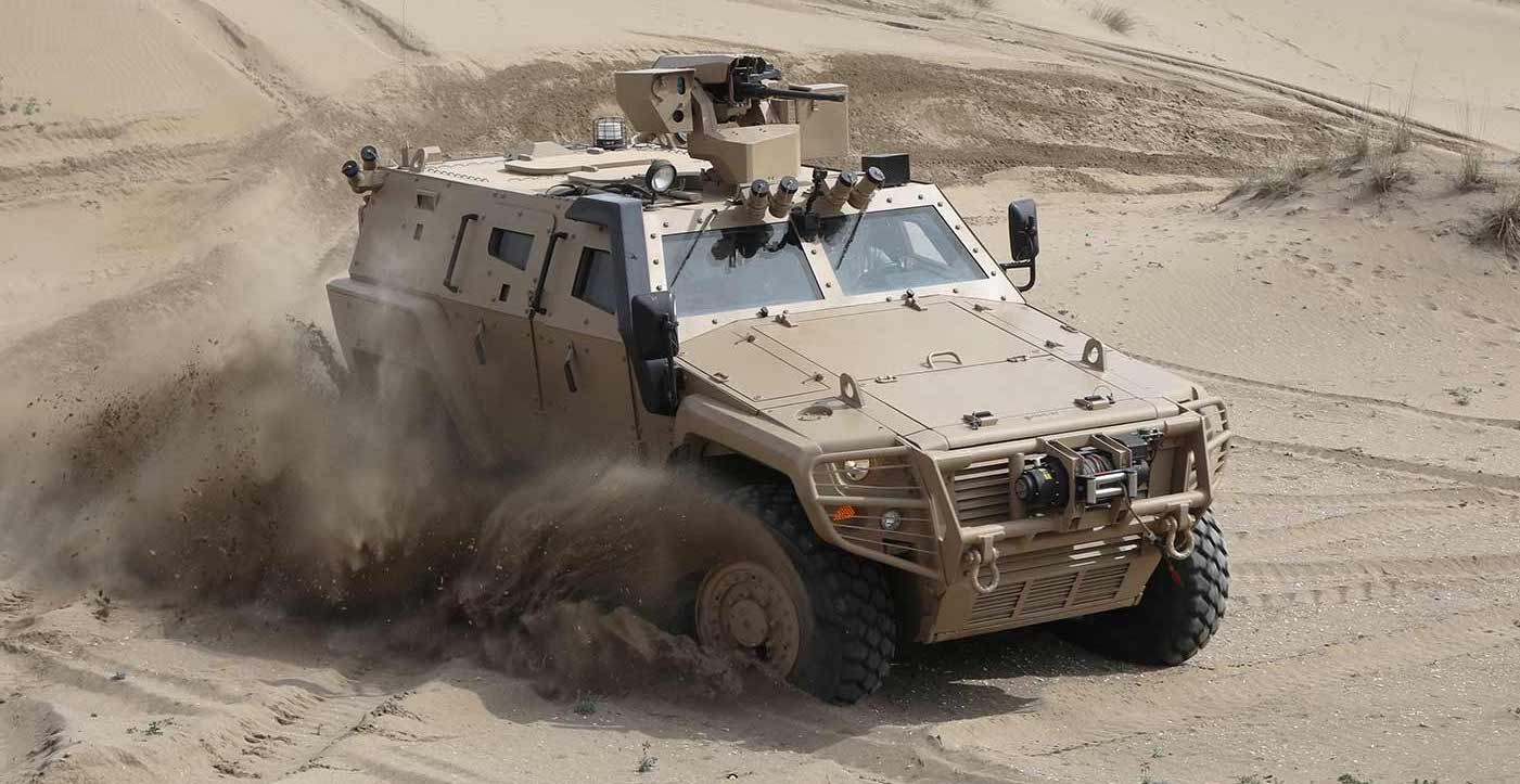 Otokar aus der Türkei liefert das leichte, taktische 4x4 Fahrzeug Cobra II in diversen Ausführungen.