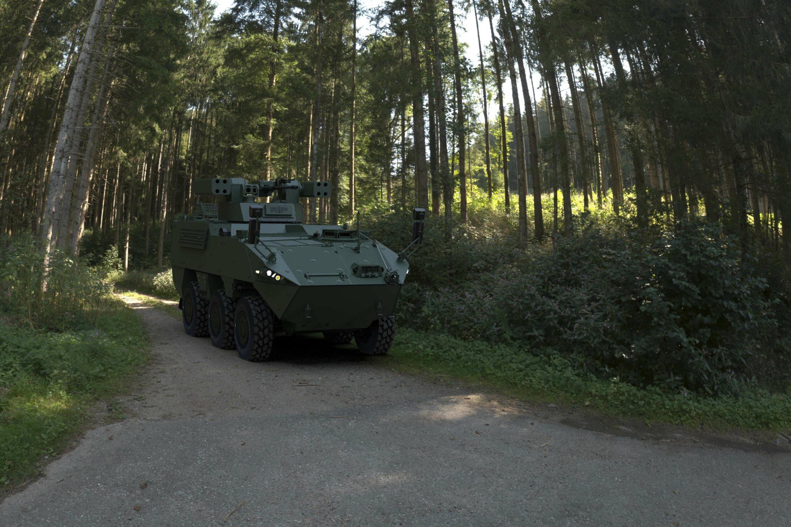 GDELS zeigt gemeinsam mit Moog auf der AUSA Global Force eine neue Fliegerabwehr-Variante des PANDUR EVO: den mobilen M-SHORAD PANDUR.
