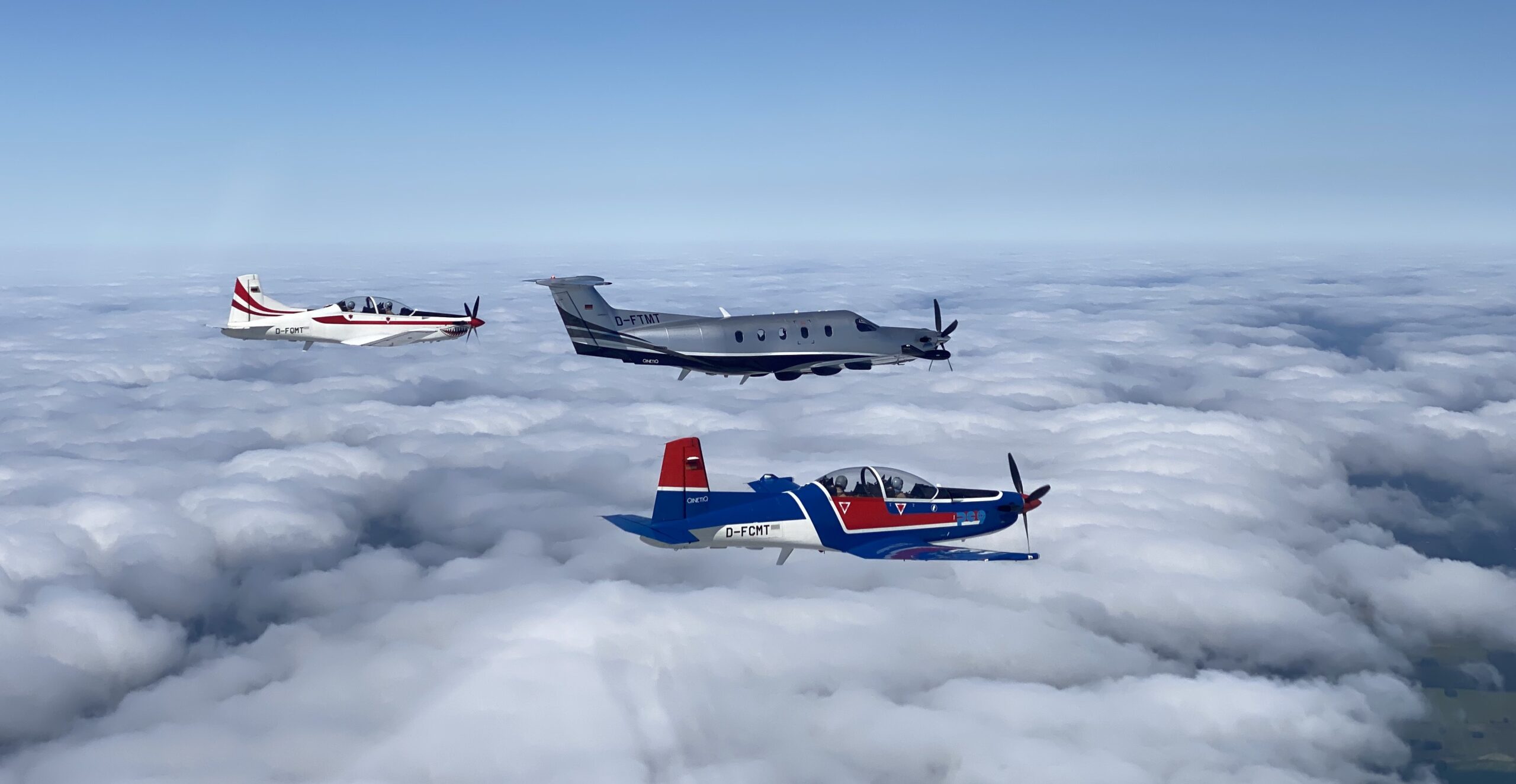 QinetiQ GmbH Flotte PC-9 und PC-12