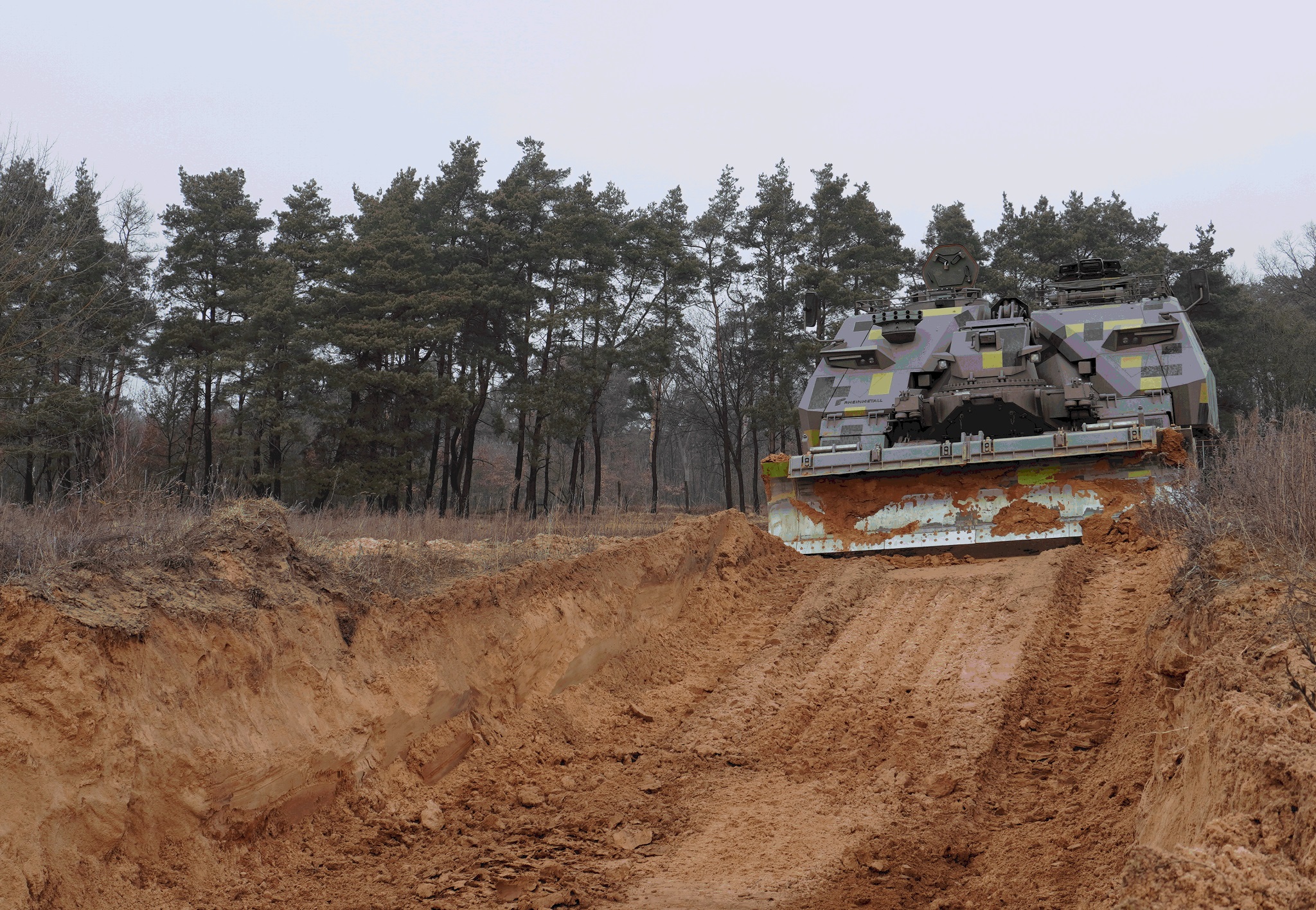 Der Kodiak von Rheinmetall in Polen.