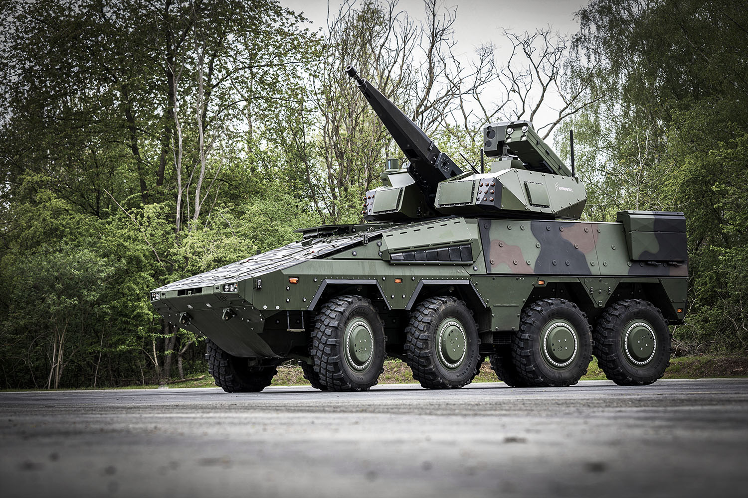 Ein SKYRANGER aus dem Hause Rheinmetall. Foto: Rheinmetall Defence