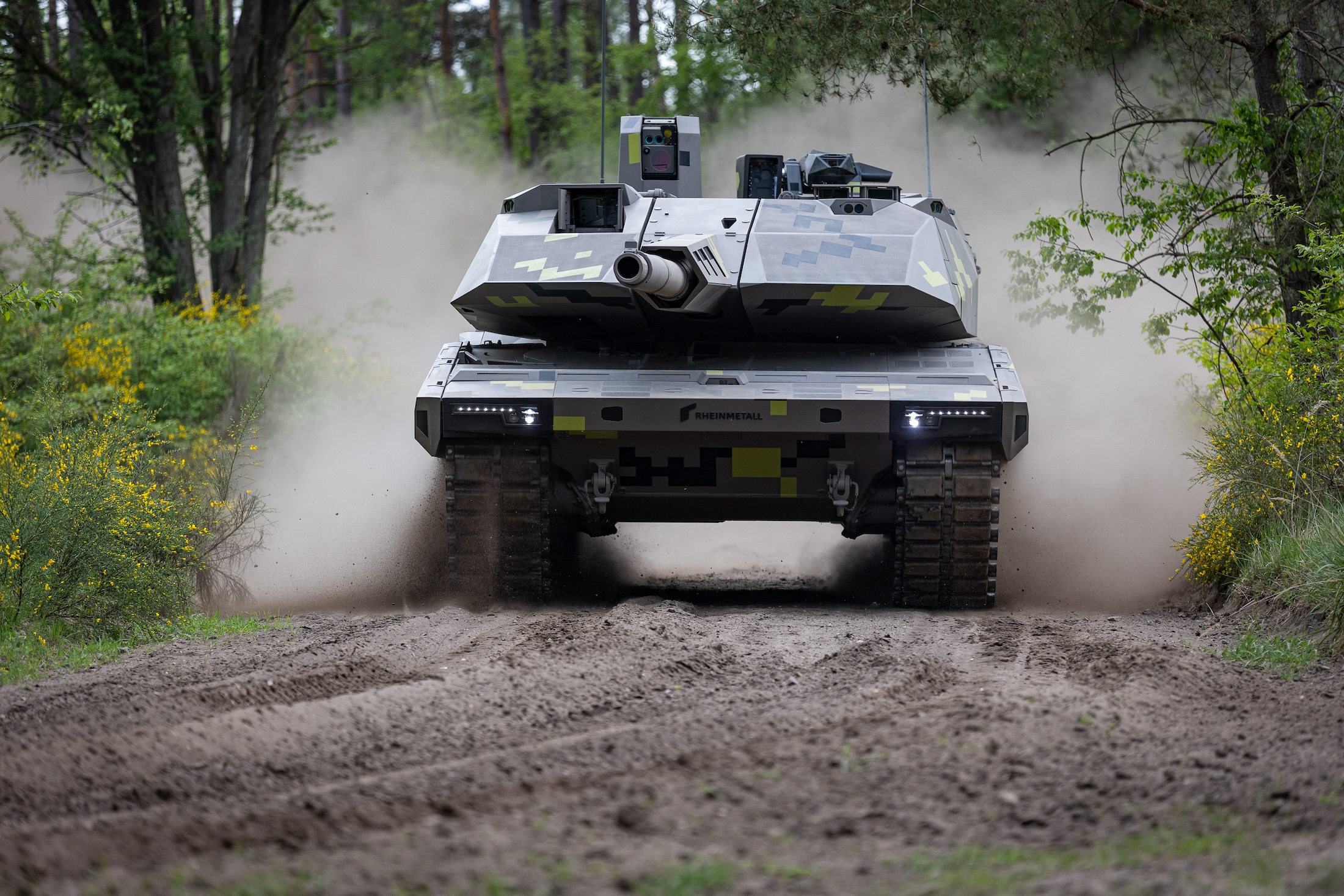 Mit dem Kampfpanzer Panther hat Rheinmetall ein interessantes System für Italien im Portfolio.