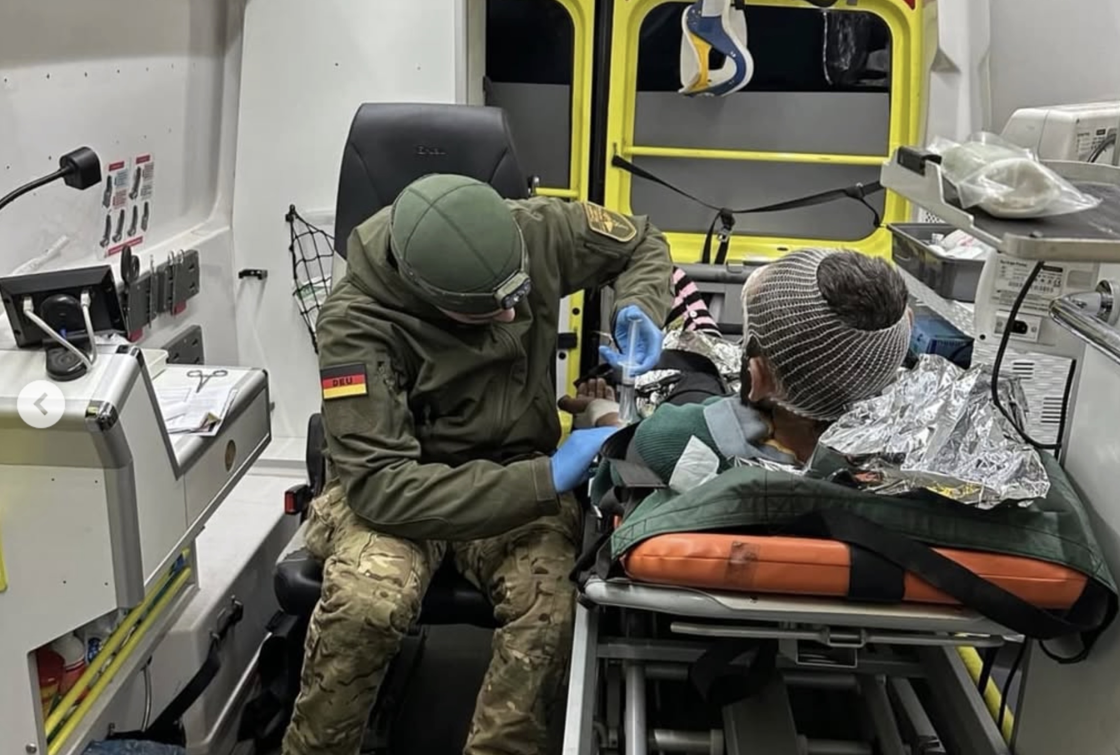 Verwundetentransporte gehören heute zu Rubens Hauptaufgabe in der Ukraine.