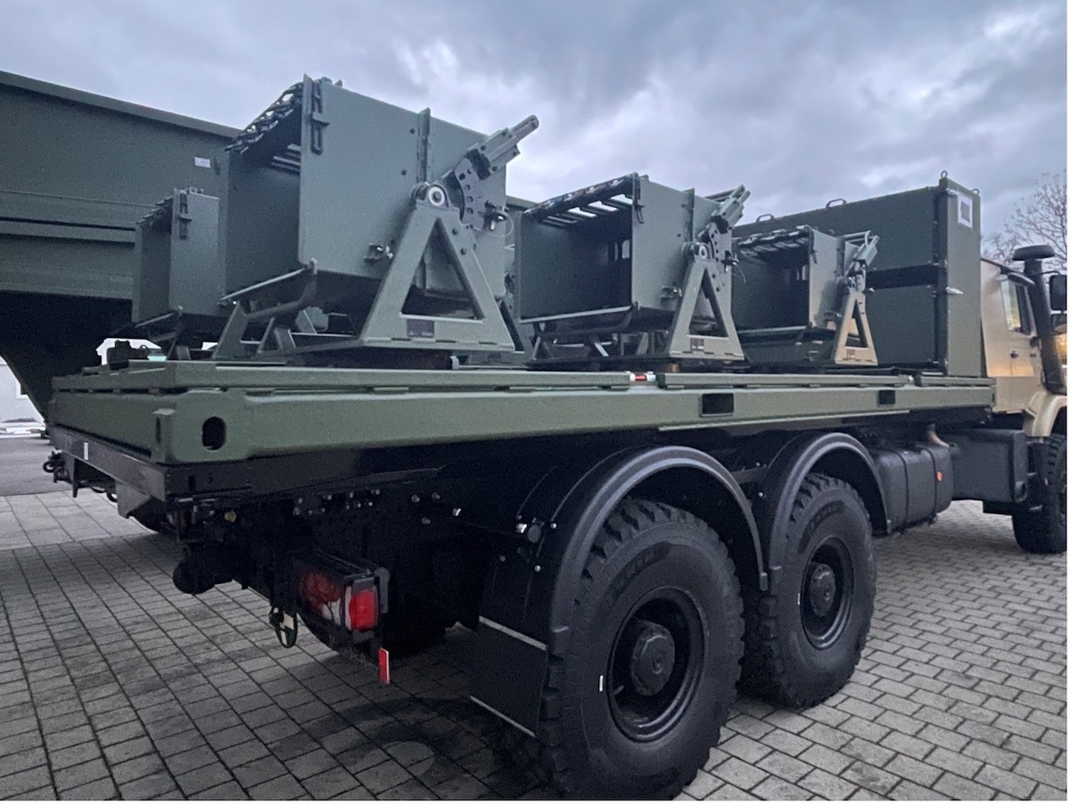 SCORPION 2 auf MB ZETROS Basis. (Foto- AF)