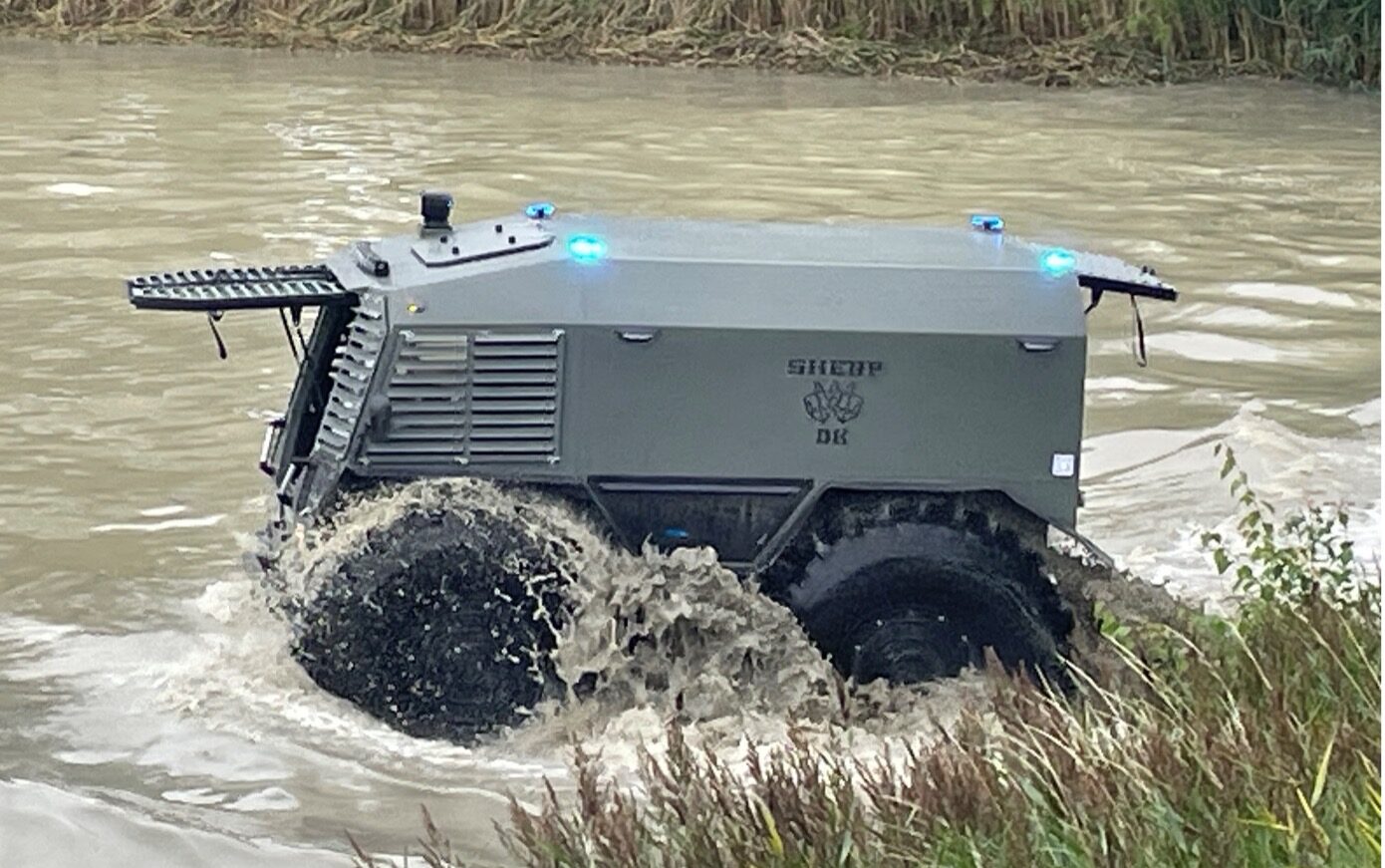 SHERP N 1200 im Wasser