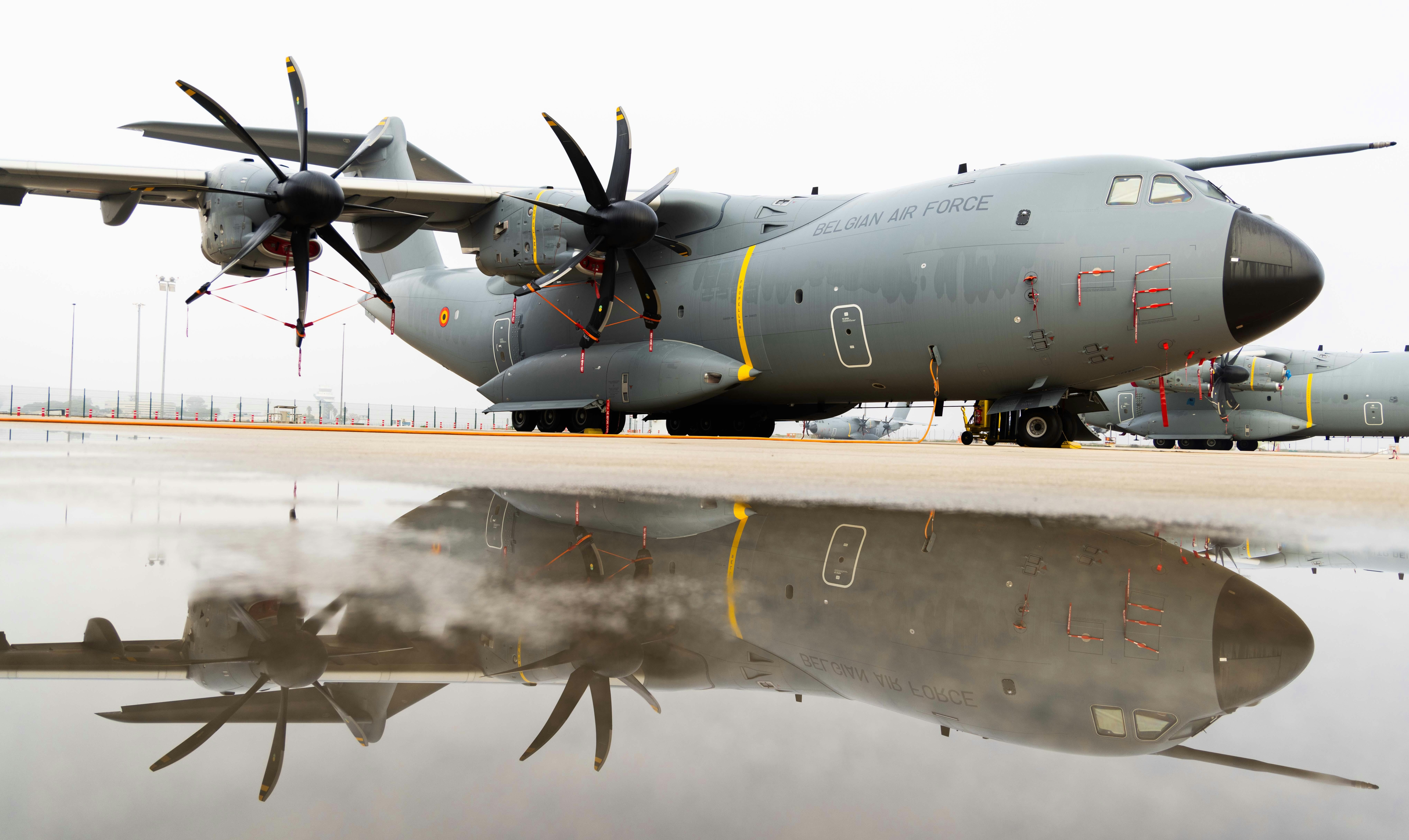 A400M der Belgischen Luftwaffe. Foto: OCCAR EA / Andreas Ruhe