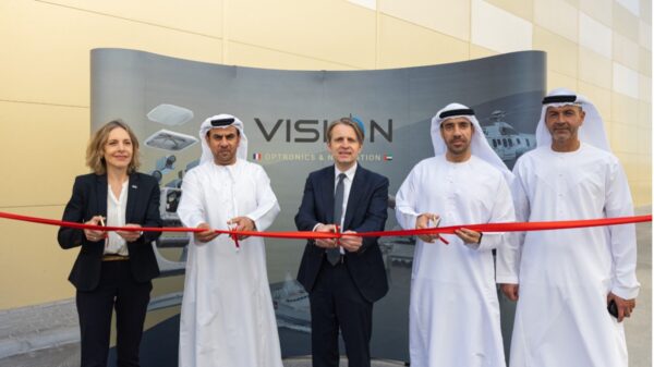 Eröffnungszeremonie für das Joint Venture von Safran und IGG in Abu Dhabi.