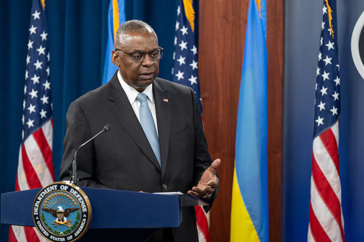 Setzt sich trotz russische Offensive sehr für die Ukraine ein: US-Verteidigungsminister Lloyd Austin.